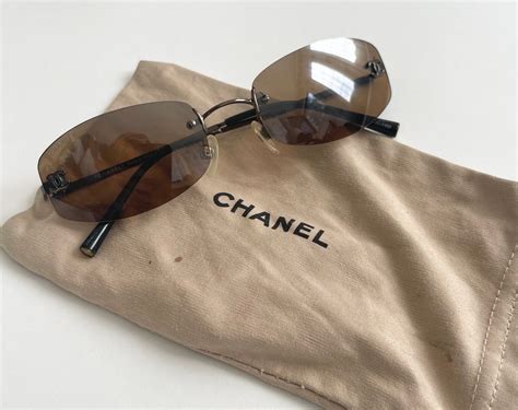 chanel rimless sunglasses made in italy|chanel rimless sunglasses women.